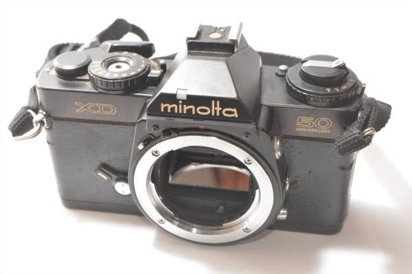 希少★良品★ミノルタ MINOLTA XD５０周年記念モデル