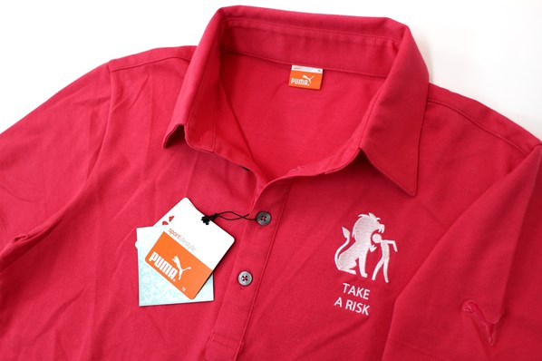 ★PUMA プーマ GOLF 新品 メンズ COOL UVカット 半袖ポロシャツ ピンク[923036-02-M]三 ★1円スタート 特価 SALE 本物★