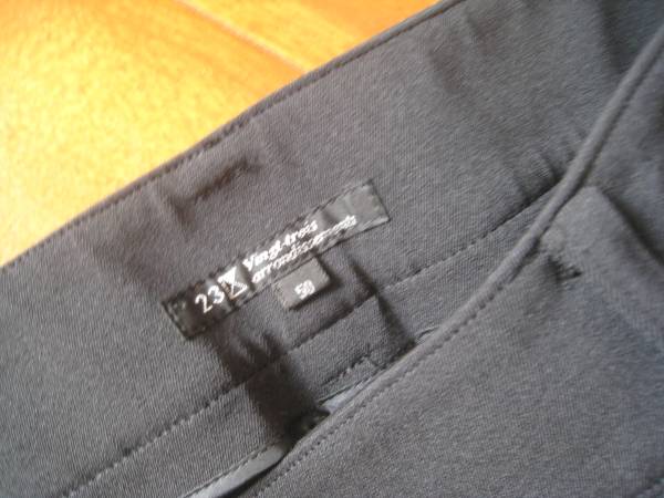 23区/黒パンツ/サイズ50/大きいサイズ