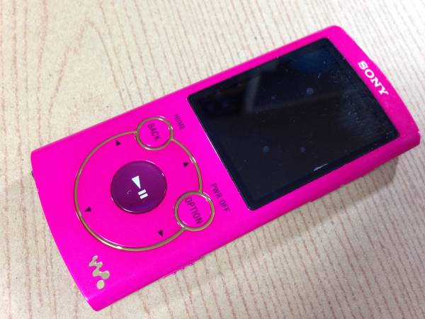 Sシリーズ★美品★ウォークマン NW-S764 ピンク 8GB 完動品 かわいい音楽プレーヤー 人気 SONY