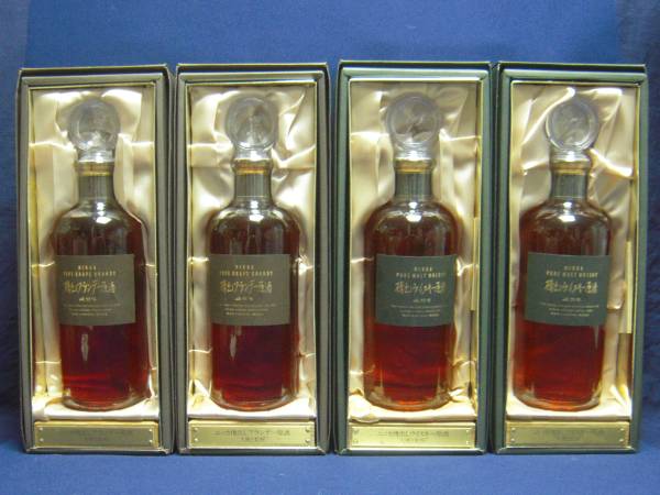 未開栓 NIKKA PURE GRAPE BRANDY/PURE MALT WHISKY ニッカ 樽 未開栓 NIKKA PURE GRAPE BRANDY/PURE MALT WHISKY ニッカ 樽