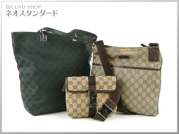 グッチ トートバッグ ショルダーバッグ ウエストポーチ 31243 131236