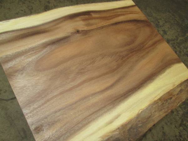 ♪売切り～19.モンキーポット　激！総杢目！両耳付き幅広厚板