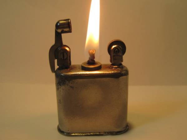 ★LABAT&CANNAC・GAZVIT★100年前のフランス製リフトアームオイルライター