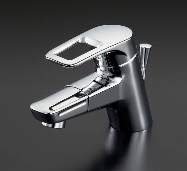 63【未使用】TOTO 洗面所用 シングルレバー混合栓 TLHG31D