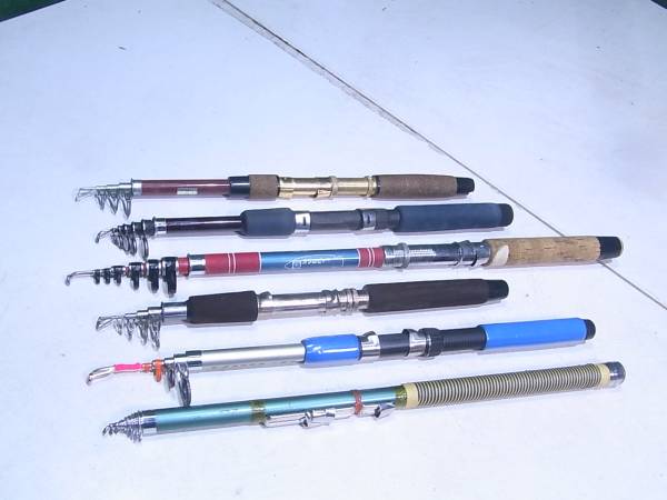 超お得!!ロッド6本セット☆釣り具・釣り竿・ロッド0405-229