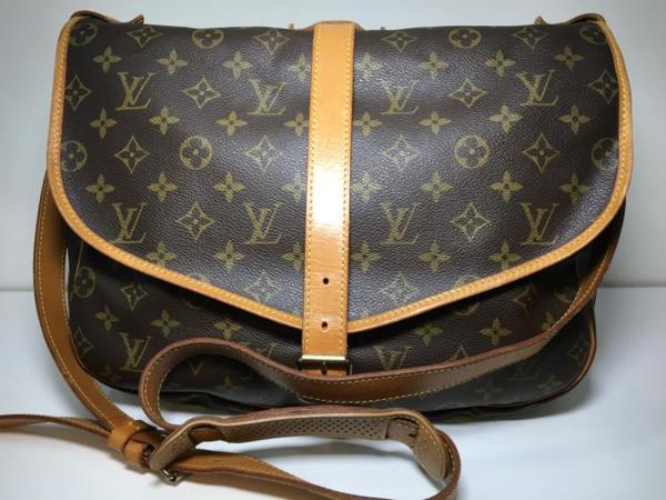 キングラム【fmt】LOUIS VUITTON ルイ ヴィトン モノグラム ソミュール 35 送料無料