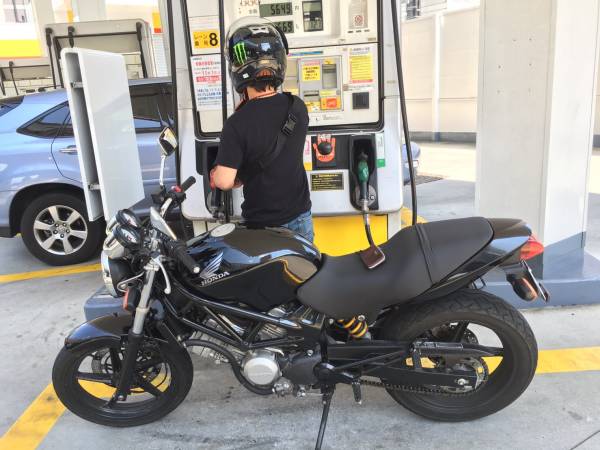 HONDA VTR250ブラック vtr250 インジェクション 2011年式 車・バイク