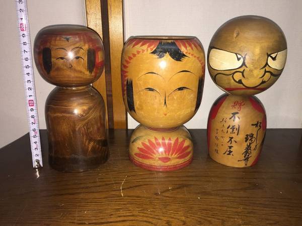 こけし⑥ 19本 まとめて 遠刈田 仙台 作並 銀山 など 伝統こけし 在銘