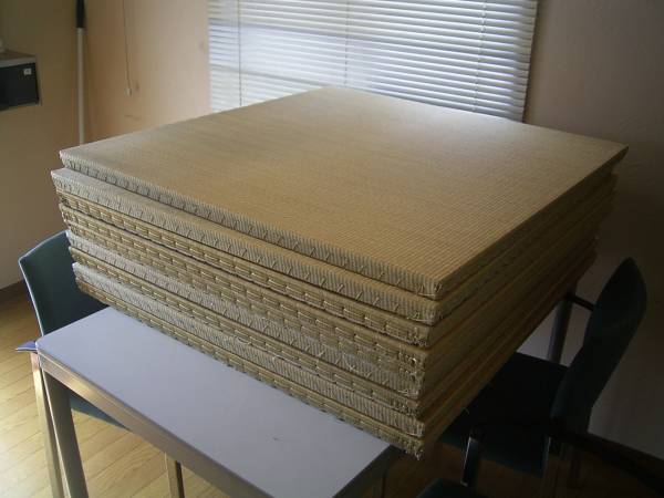 0404-1　縁なし畳　９枚　920×970×40