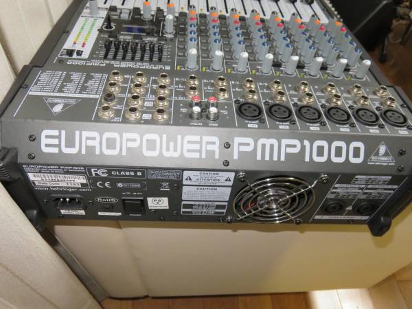 EUROPOWER PMP1000 パワードミキサー Behringer | BEHRINGER PMP1000
