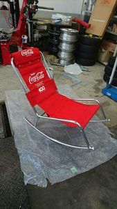 コカコーラ チェアのYahoo!オークション(旧ヤフオク!)の相場・価格を