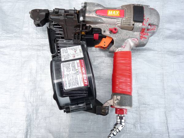 マックス MAX 高圧 接合金物用釘打機 穴ねらい HN-65Z1 即決税込23000円