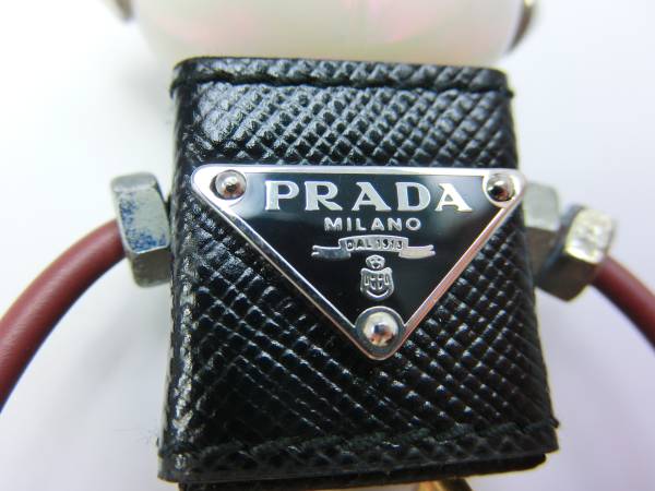 美品 PRADA プラダ ロボット キーホルダー エドワード バッグチャーム PRADA】プラダ ロボット キーホルダー バッグチャーム エドワード