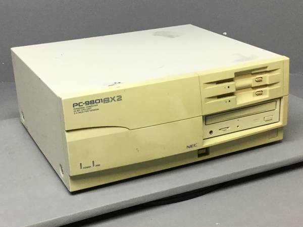貴重 NEC PC-9801BX2/U7 旧型PC□現状品