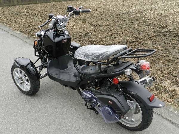 未登録 完成新車 Icebear逆3輪 トライク150ｃｃ黒 トライク 売買されたオークション情報 Yahooの商品情報をアーカイブ公開 オークファン Aucfan Com