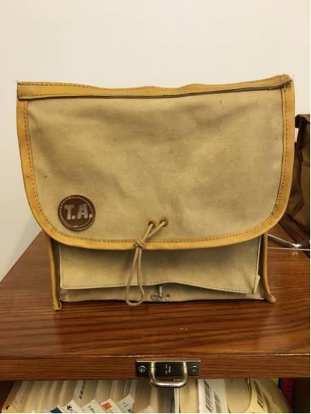TAフロントバッグ SPECIALITES TA 1950s～1960s フロントバッグ 難あり