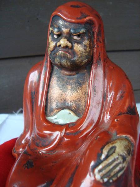 骨董 達磨大師 置物 だるま