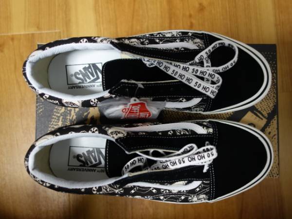 VA18] VANS 50周年記念 OLD SKOOL 36 REIS スカルパイレーツ サンタ 