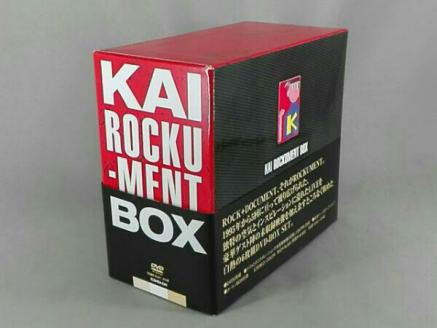 甲斐よしひろ KAI ROCKUMENT BOX ・本は店頭と併売になっており 【公式