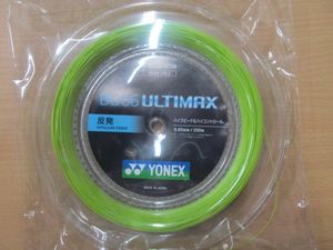 正規YONEX ロールストリング200m【BG66ULTMAX】BG66UM-2 ガット　（カラー　ライトグリーン）