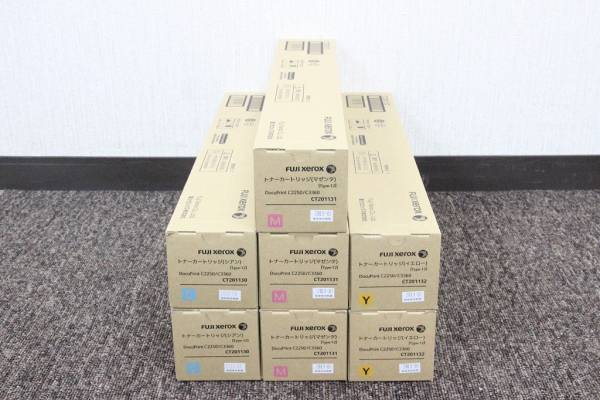 新品 富士ゼロックス純正品トナーカートリッジ CT201130　7本セット