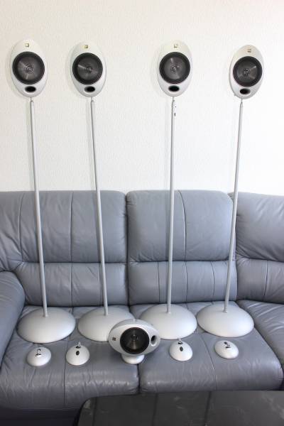 ●KEF KHT 2005.2 5.1ch ホームシアタースピーカー 5個 (ウーファーなし) 写真21枚