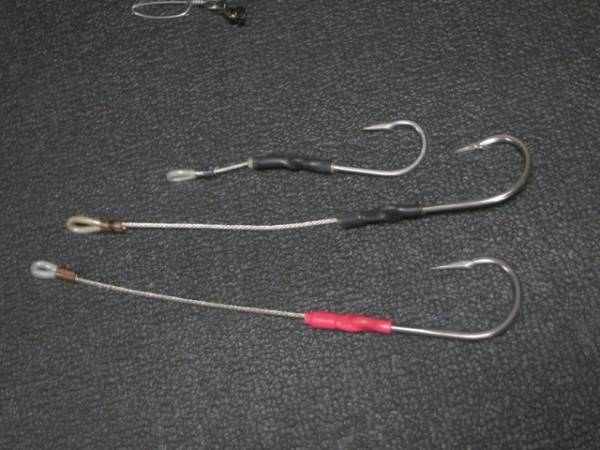 カジキ用トローリングフック3本　８/0,9/0,10/0　ブラックバート_2