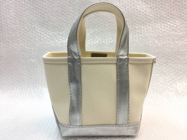 限定 ★ シルバー L.L.bean ミニ トートバッグ エルエルビーン