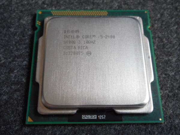 Intel Core i5-2400　3.1GHz LGA1155 　中古品(40)