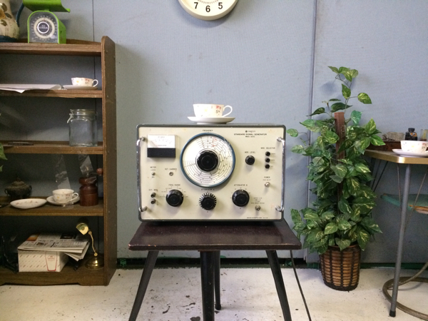 古い昔の meguro standard signal generator MSG-221 C 目黒電波 測定