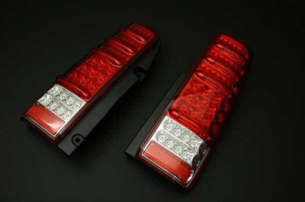 送料無料[MBRO]オールLEDテールランプ レッド ジムニー JB23 適合