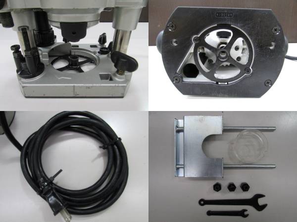✨マキタ　中古美品　RP0910　ルータ　ケース付✨うるま市田場✨ マキタ makita ルーター シャフトロック付き 8mm RP0910－中古機械