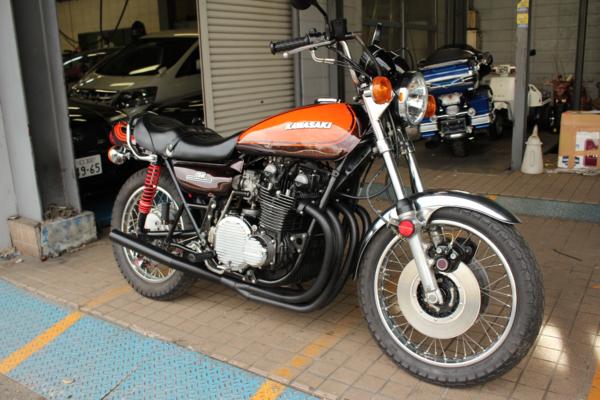 現状渡 昭和48年車両 カスタム多数 火の玉カラー Z750RS Z2 Z1(401cc