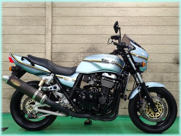 KAWASAKI ZRX1100 車検2年付き‼ カスタムマフラー エアクリーナー装着
