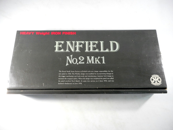 マルシン【エンフィールド No.2 MK1 ヘビーウェイト IRON FINISH】SPG モデルガン 中古★N