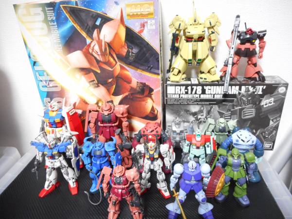 ガンダム 1／144、MG等 ゲルググ ジャンク