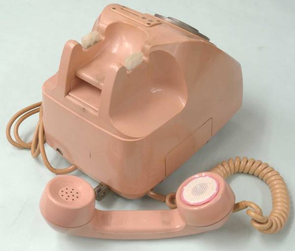 ピンクの公衆電話　674-A1　日本電信電話公社 昭和レトロ 公衆電話 ピンク電話 旧電電公社 674-A2 昭和レトロ 鍵あり 中古品 Yahoo!