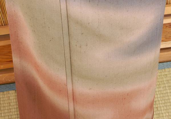 【京都和on】8917訪問着　暈し　美品　Ｌ寸●即決送料無料