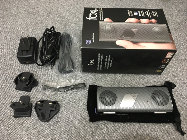 foxL V2 プラチナエディション Bluetoothスピーカー