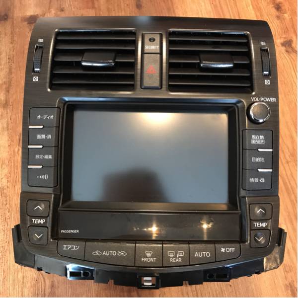 200系 クラウン トヨタ 純正 ナビ マルチモニター 86111-30720 中古