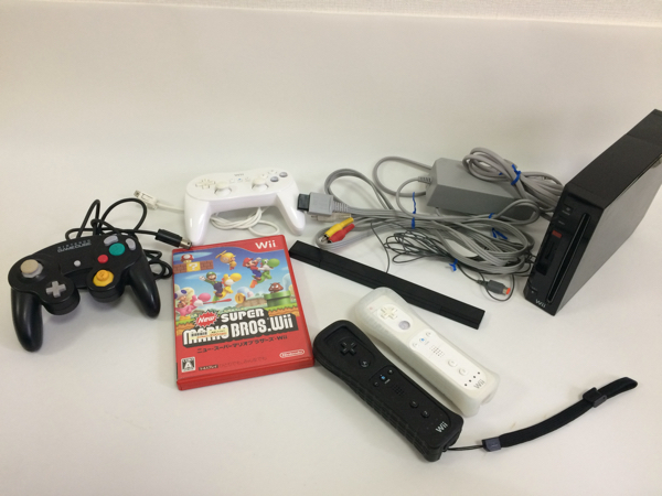 任天堂 wii マリオブラザーズすぐ始められるセット Wii本体 ゲーム