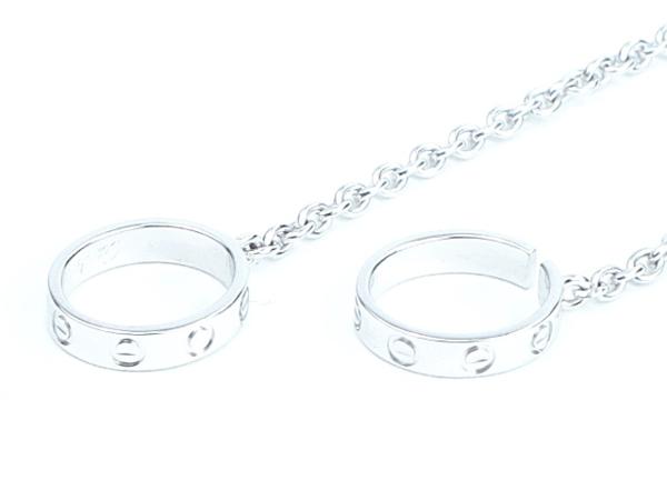 超美品】Cartier カルティエ ベビーラブブレス ブレスレット K18WG 750