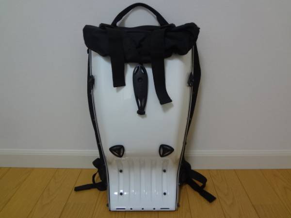 美品 BOBLBEE ボブルビー メガロポリス バックパック ホワイト MEGALOPOLIS