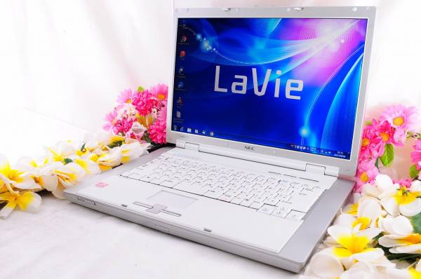 ☆良品☆NEC LaVie LL550/J 定番のWin7 定番の32bit 大画面液晶 DVD