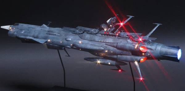 1/1000 アンドロメダ2202 改修・電飾完成品(宇宙戦艦ヤマト)｜売買され