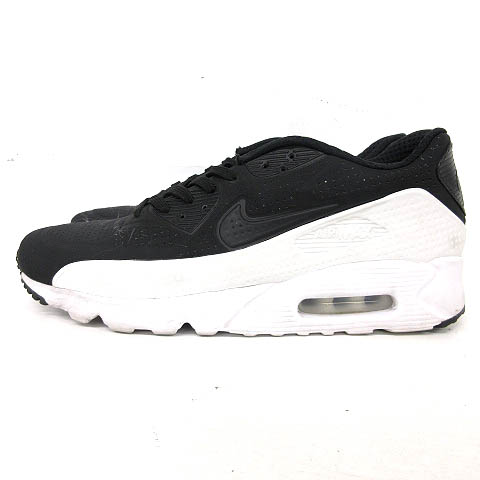 ナイキ NIKE Air Max 90 Ultra Moire エアマックス 90 ウルトラ モアレ スニーカー シューズ 819477-011 28  黒 白 メンズ