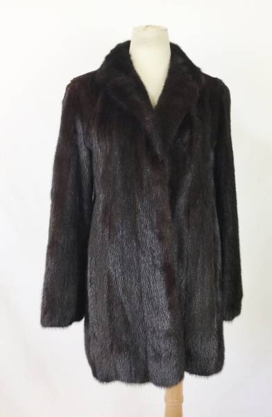 ダークミンク　コート　76㎝