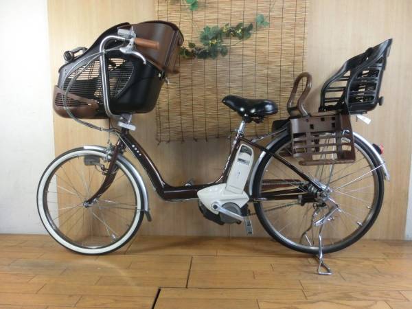 541【すぐ乗れる】ブリジストン アンジェリーノ茶 電動自転車【2800台以上の販売実績】充電器付き