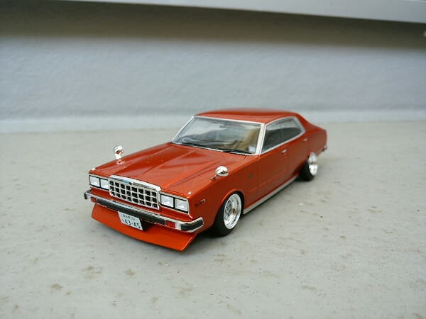 231ローレル完成品！！1/24、旧車、SSR、街道レーサー